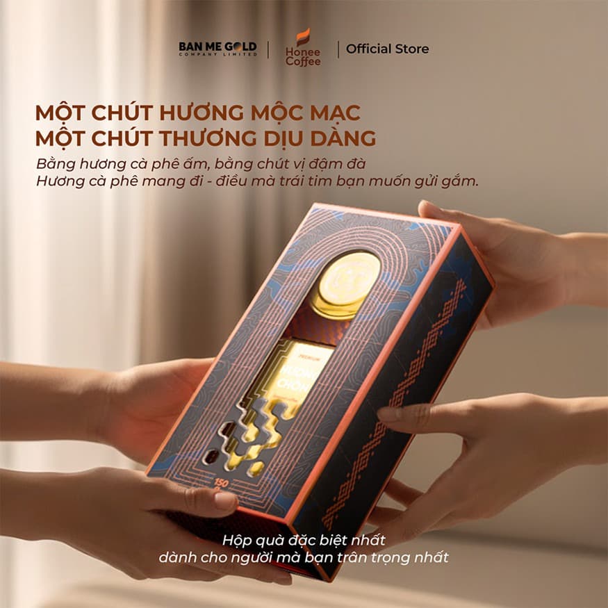 Ban Me Gold Premium Honee Coffee Gift Box 100g